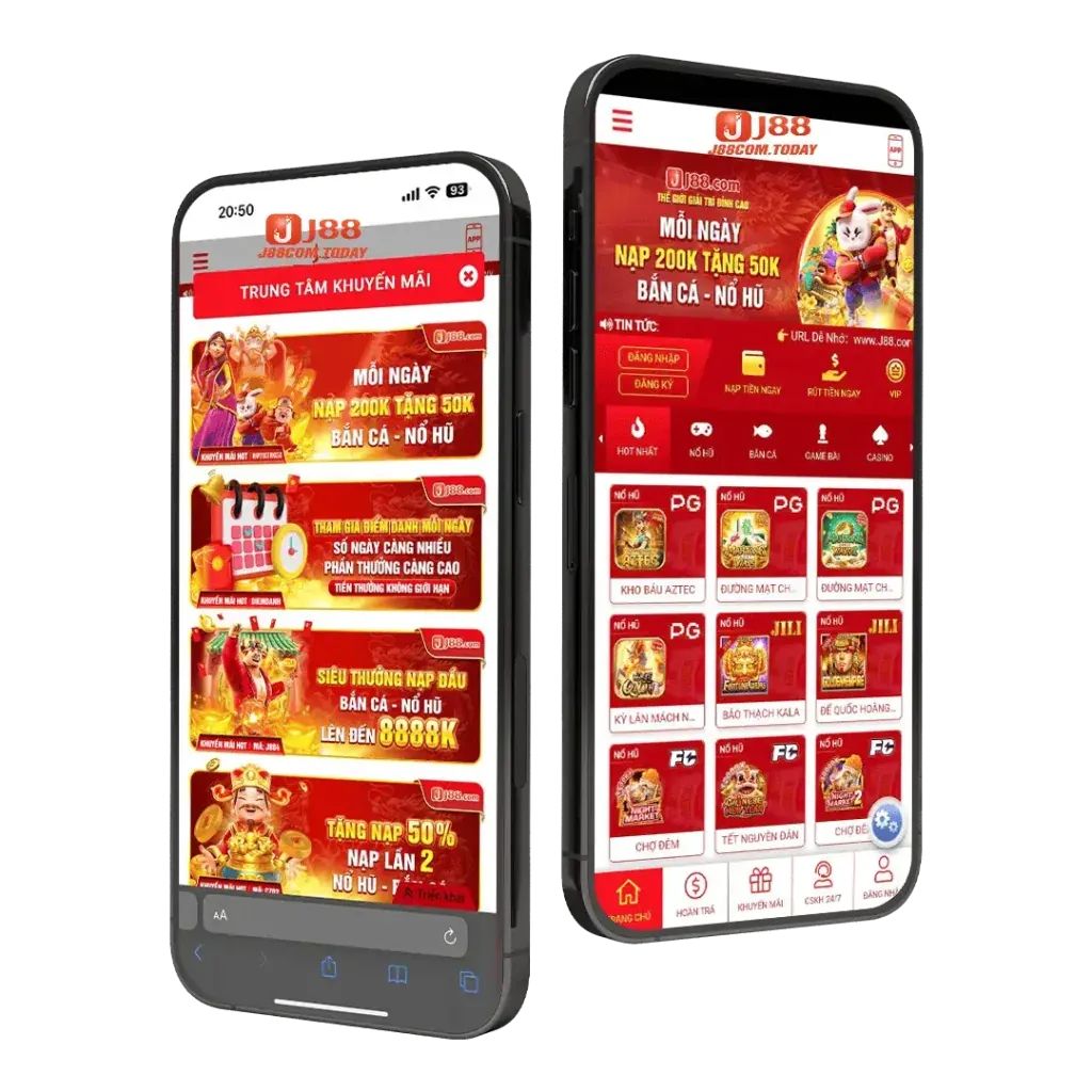 Người dùng đang thao tác trên điện thoại thông minh với ứng dụng F169 App Android, thể hiện sự tiện lợi và dễ dàng trong việc truy cập các trò chơi.